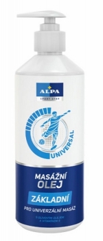 ALPA Emulsion BASIS  500ml– Massageemulsion mit Kräuterextrakten
