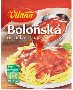Vitana Boloňská omáčka s masem 75g / Vitana Bolognese Sauce mit Fleisch
