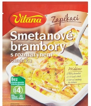 Smetanové brambory s rozmarýnem 49g / Vitana Backcremekartoffeln mit Rosmarinsauce