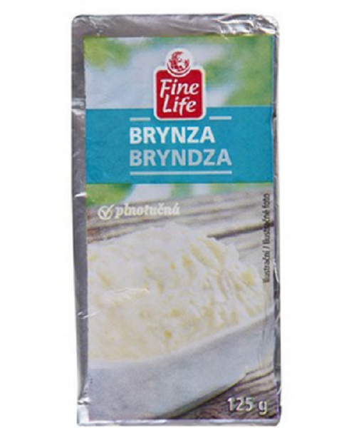 Fine Life Brynza sýr plnotučný chlaz. 4x125g Brynza-Käse vollfett