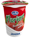 Olma 20x150g  Florian jogurt smetanový jahoda  Sahne Erdbeer